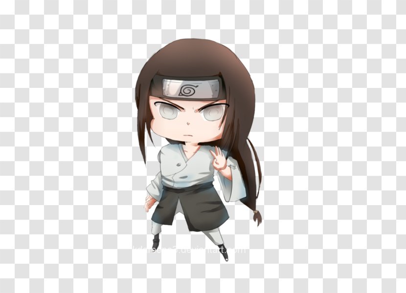 Neji Hyuga Naruto Uzumaki Drawing Clan - Silhouette Transparent PNG