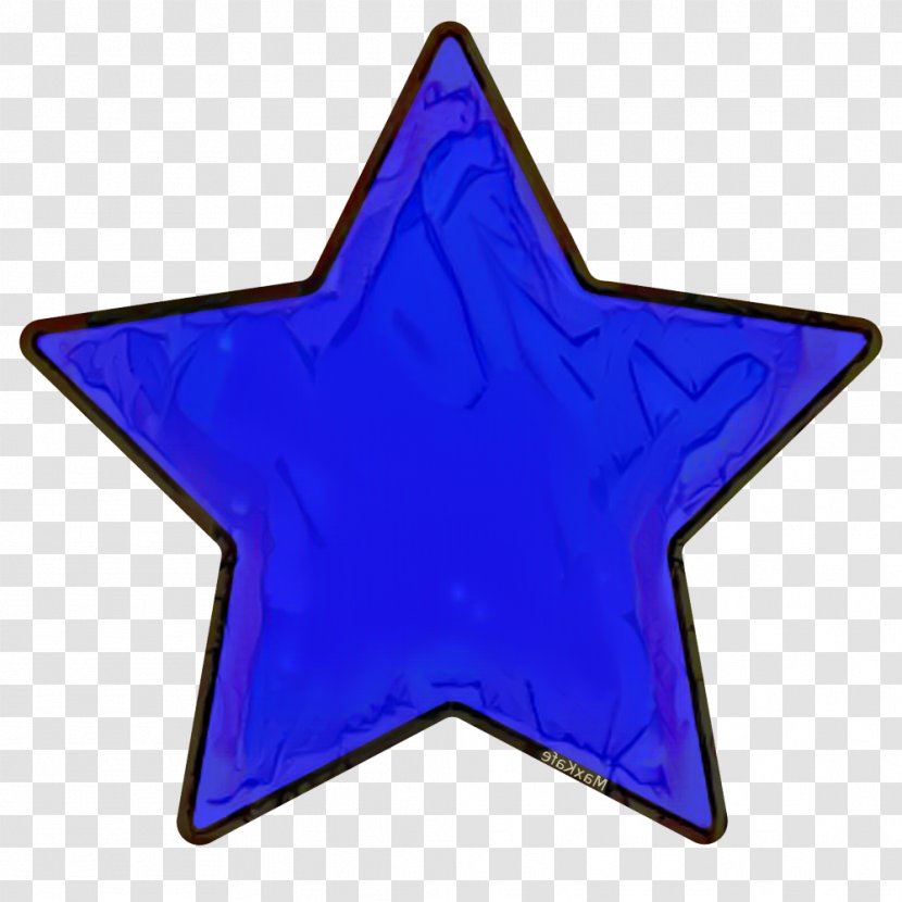 Blue Star - Fivepointed - Electric Transparent PNG