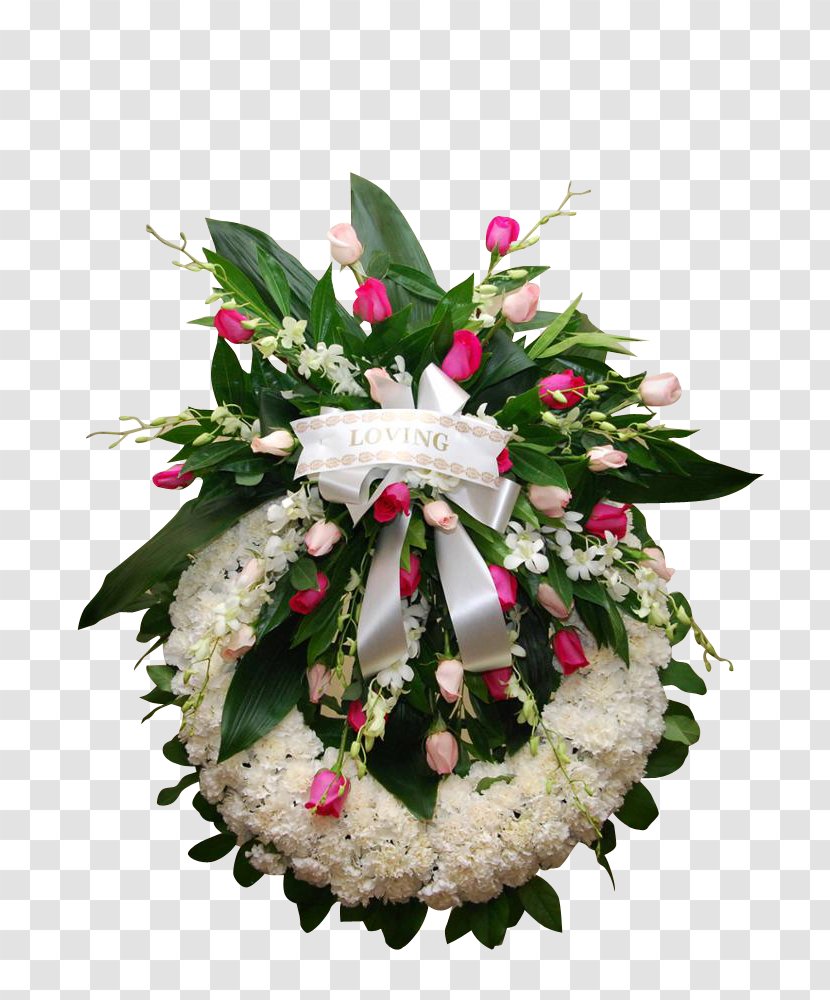 Floral Design Cut Flowers Christmas Ornament Flower Bouquet - Small Wreaths Transparent PNG