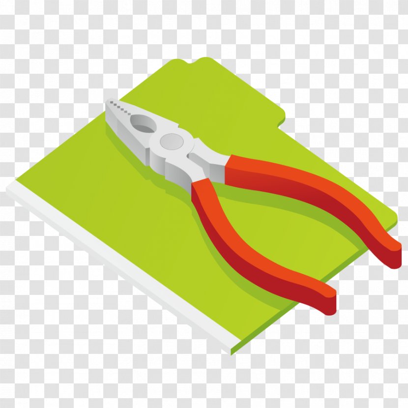 Pliers Tool - Vector Transparent PNG