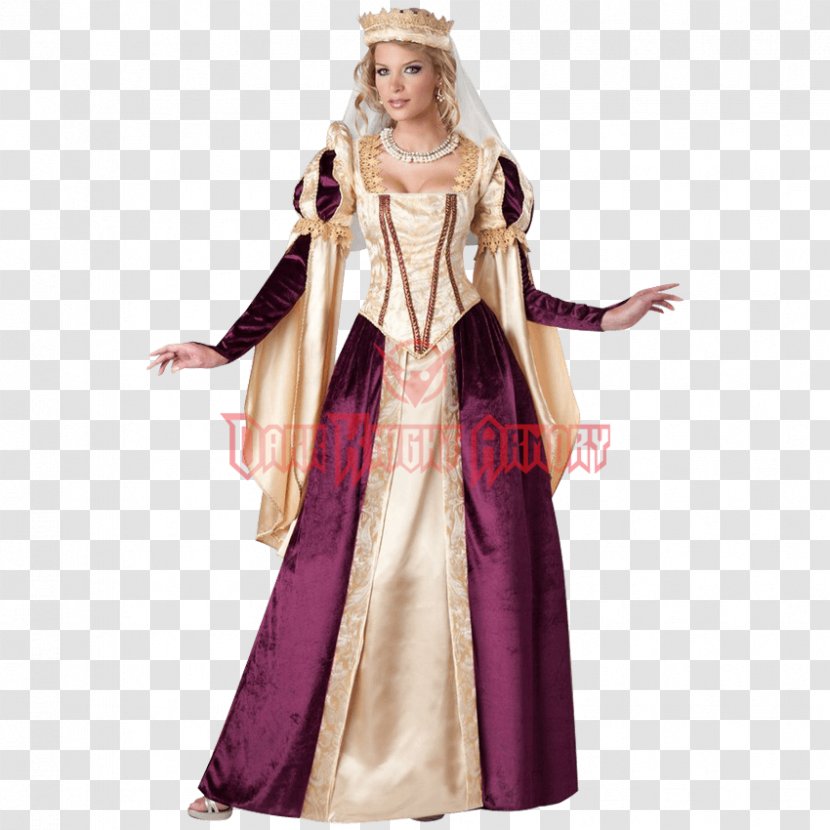 Bristol Renaissance Faire Halloween Costume Clothing - Spirit - Medieval Princess Dress Transparent PNG