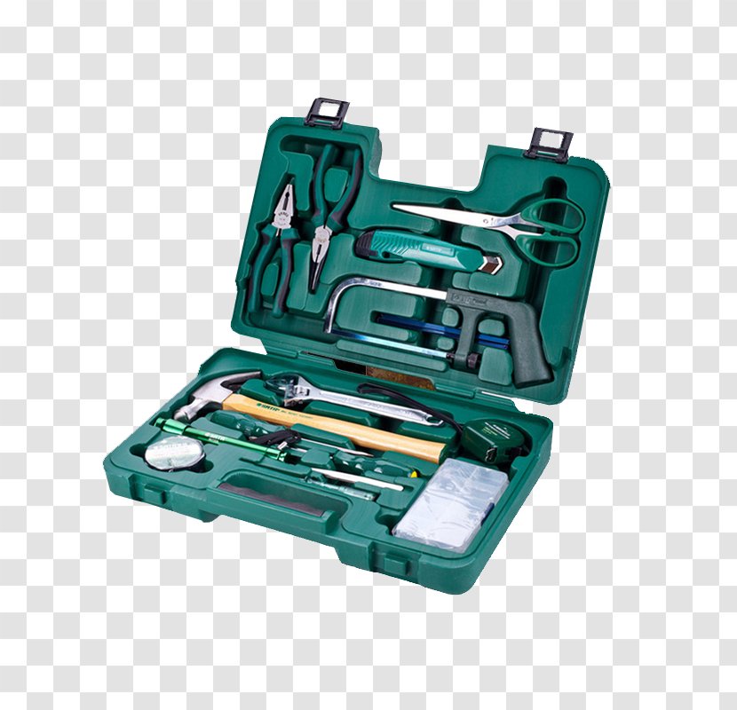 Hand Tool Toolbox DIY Store - Box - Product Physical Metal Transparent PNG