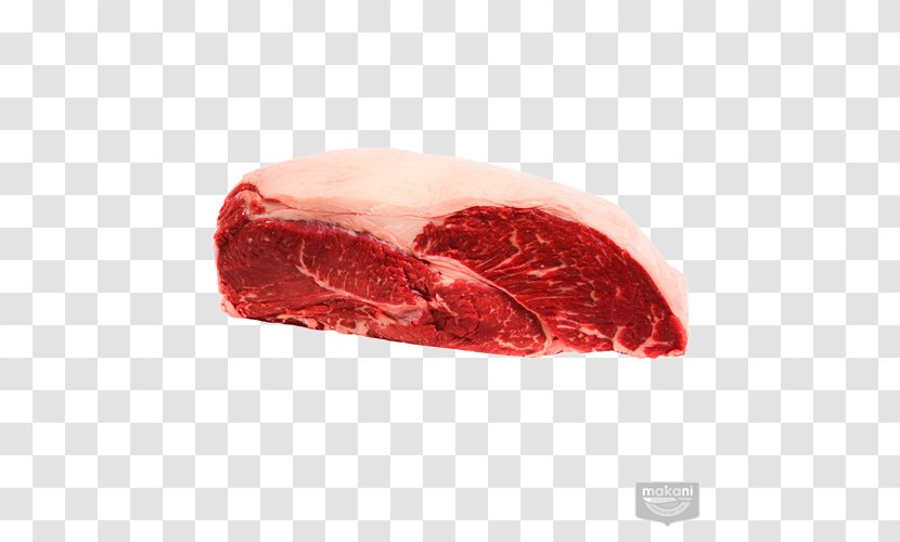 Sirloin Steak Game Meat Flat Iron Soppressata Cecina - Silhouette - Bologna Sausage Transparent PNG