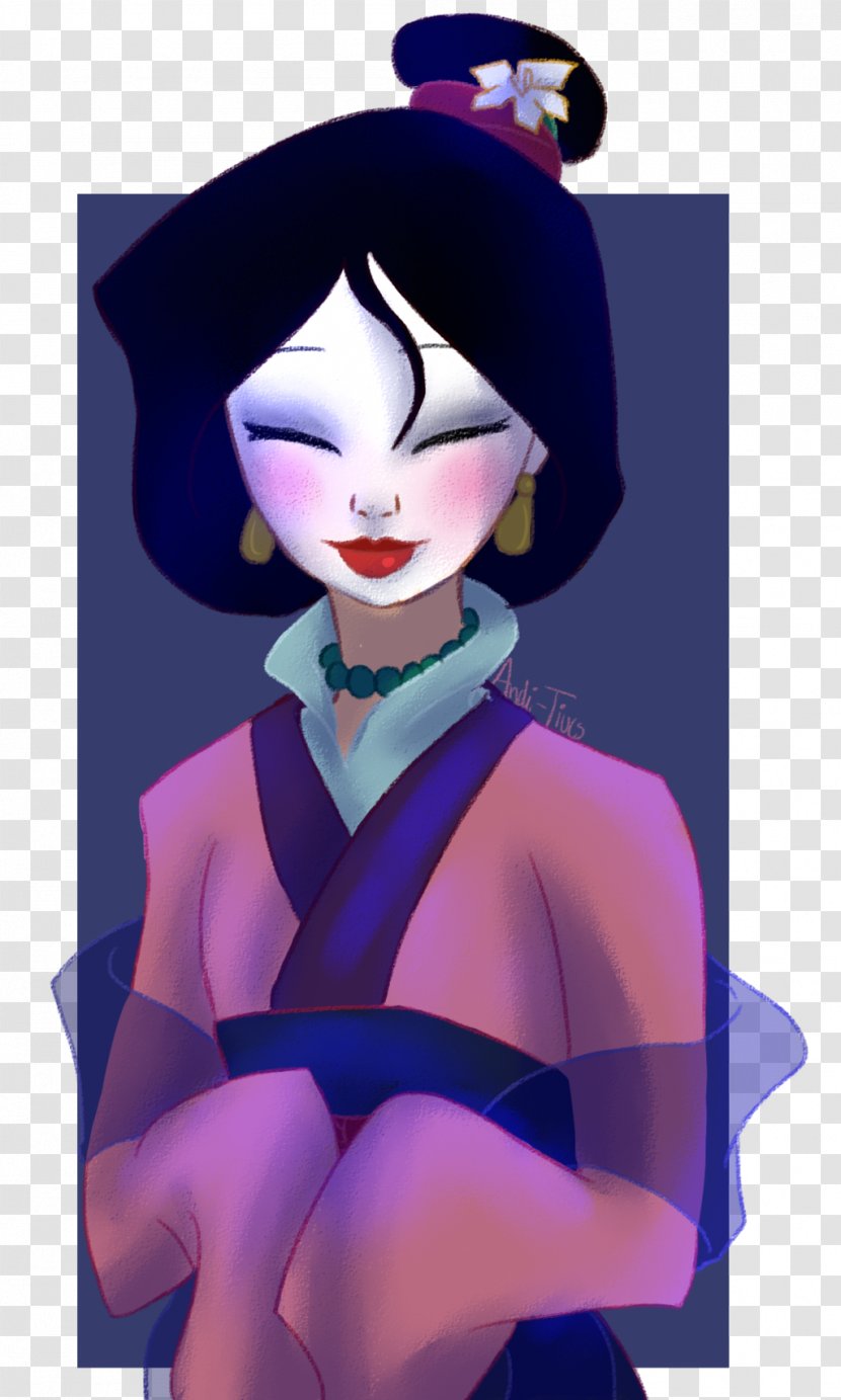 Cartoon Mulan Fan Art - Frame Transparent PNG