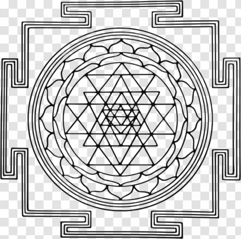 Hindu Iconography Sri Yantra Mahadeva - Hinduism Transparent PNG