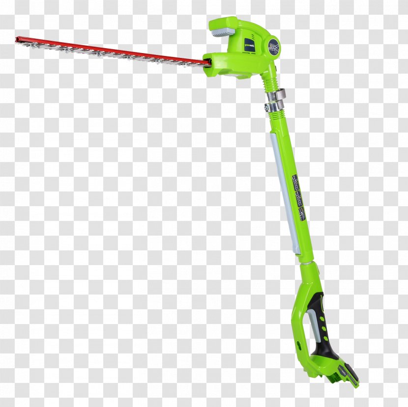 Battery Charger Hedge Trimmer Cordless Lithium-ion - Handle - Gst Transparent PNG
