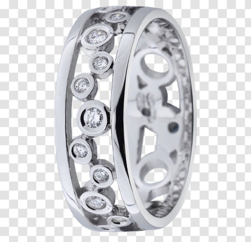 Silver Jewellery Wedding Ring Platinum Transparent PNG