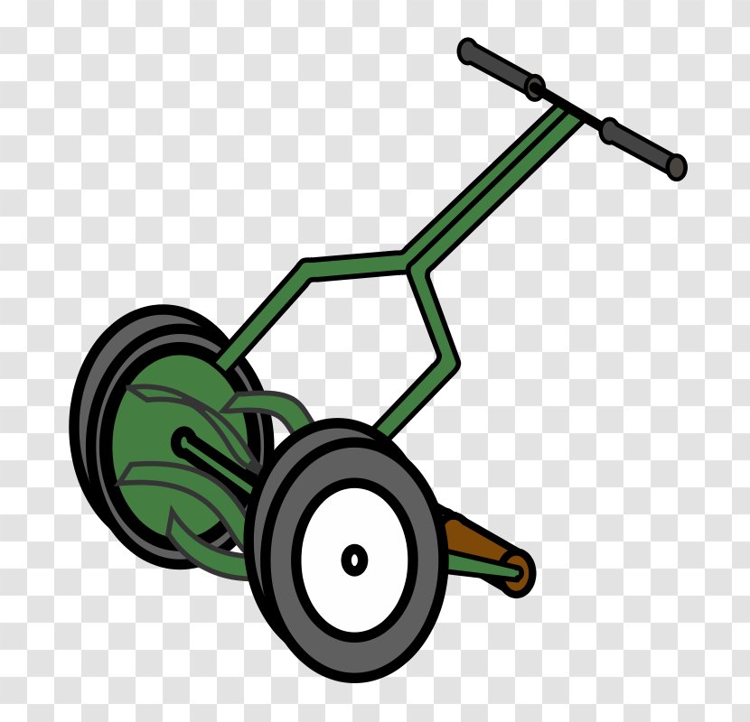Lawn Mower Cartoon Clip Art - Vehicle - Image Transparent PNG