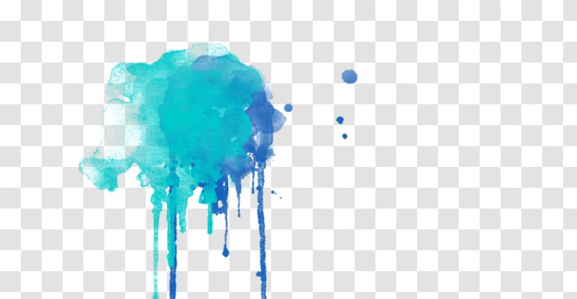 Watercolor Painting Drawing Art Drip - Ink Wash Transparent PNG