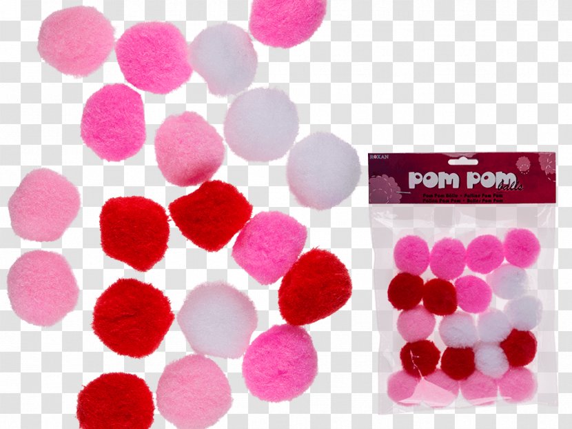 Pom-pom Paper Bommel Textile Pompon - Battery Lights Wine Bottles Transparent PNG