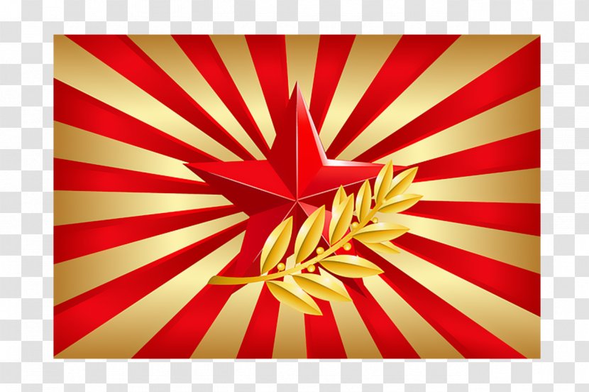 Five-pointed Star Information - Stock Photography - Red Transparent PNG