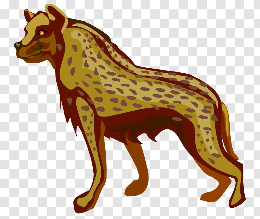 Ed The Hyena Spotted Clip Art - Illustration Transparent PNG