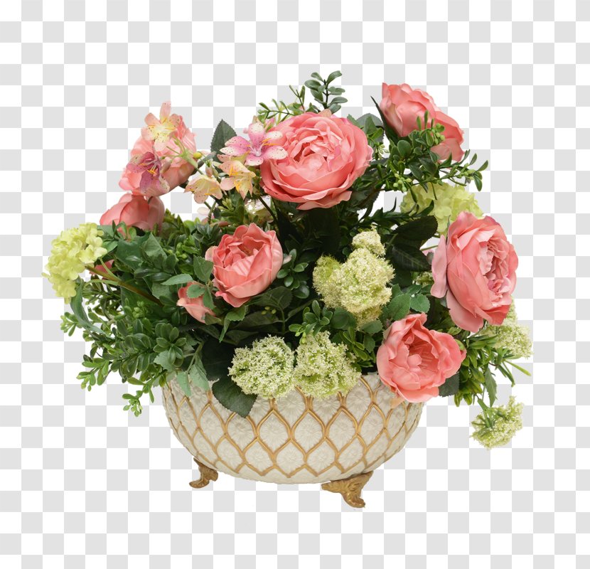 Garden Roses Flower Bouquet Cabbage Rose Cut Flowers Transparent PNG