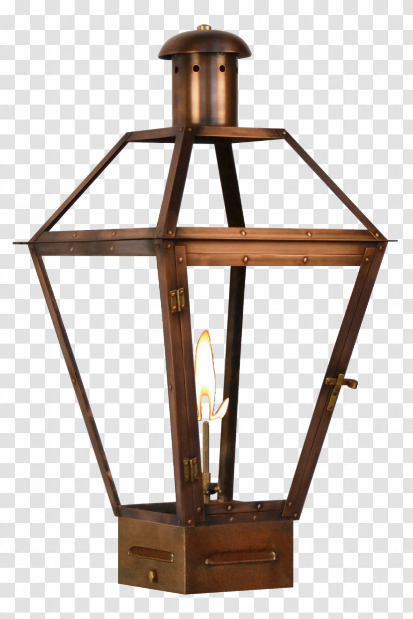 Gas Lighting Lantern Light Fixture - Ceiling Transparent PNG