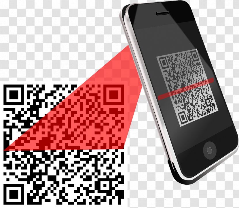 IPhone QR Code Smartphone Barcode Scanners - Technology - Coder Transparent PNG