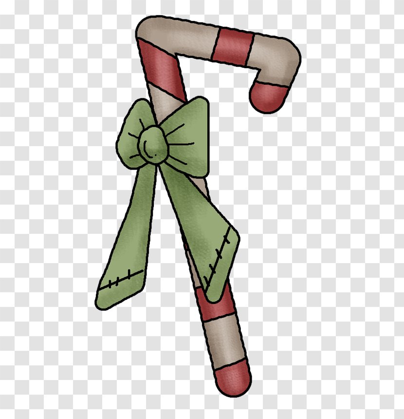Clip Art Christmas Candy Cane Image - Ribbon Transparent PNG