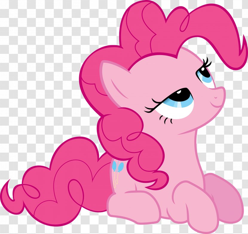 Pinkie Pie Pony Piglet Clip Art - Silhouette - My Little Pictures Transparent PNG