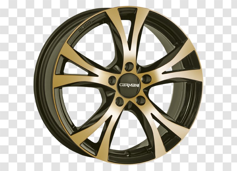 Autofelge Alloy Wheel Inch ET Rim - Shine Gold Transparent PNG