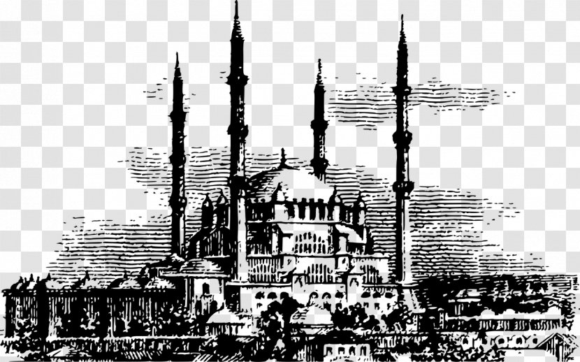 Selimiye Mosque Kaaba Great Of Mecca - Byzantine Architecture - Islam Transparent PNG