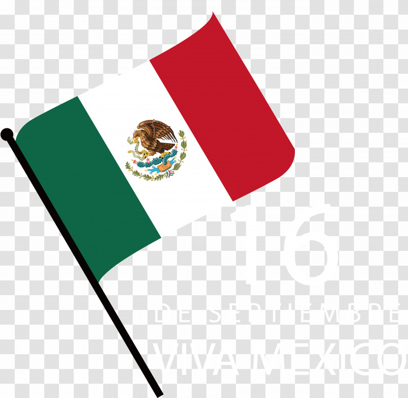 Mexico Logo Font Flag Text Transparent PNG