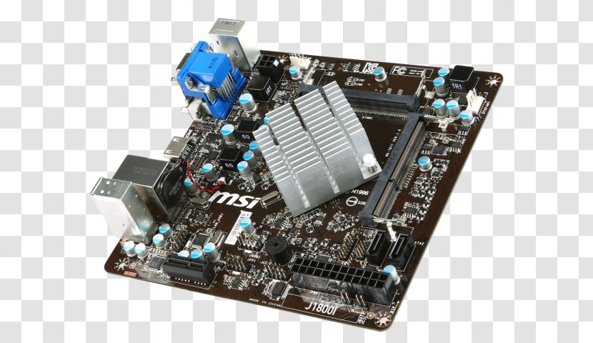 Motherboard Celeron Mini-ITX Micro-Star International Central Processing Unit - Computer Hardware - Worst Gaming Headset Transparent PNG