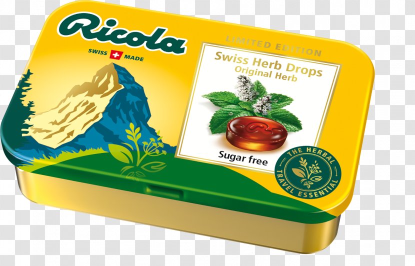 Ricola Herb Mint Sugar Candy - Flavor - Substitute Transparent PNG