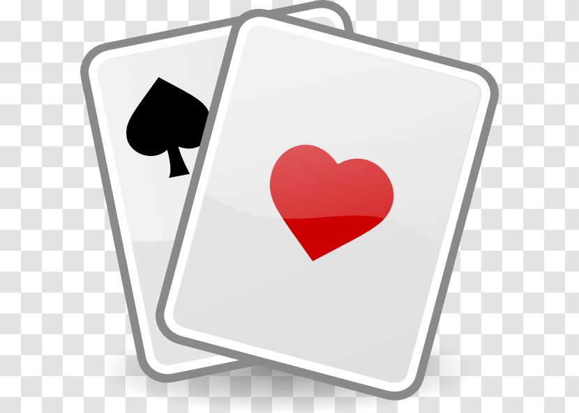 Contract Bridge Playing Card Game Clip Art - Heart - Cards Cliparts Transparent PNG