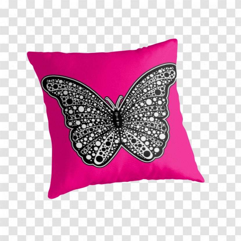 Throw Pillows Cushion Down Feather Duvet - Room - Butterfly Aestheticism Transparent PNG