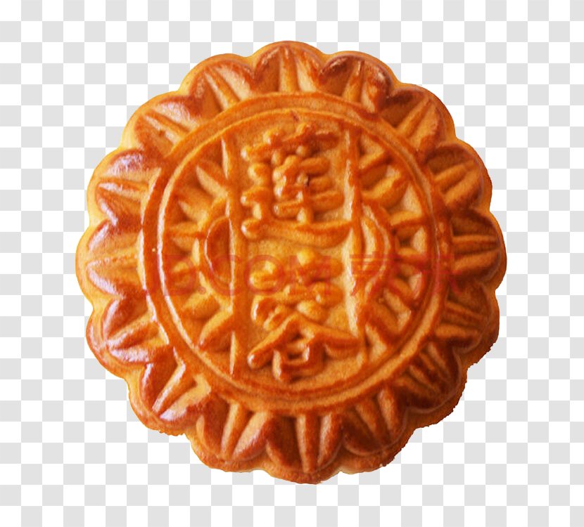 Mooncake Mid-Autumn Festival Lotus Seed Paste Download - Snack - Single Moon Cake Transparent PNG