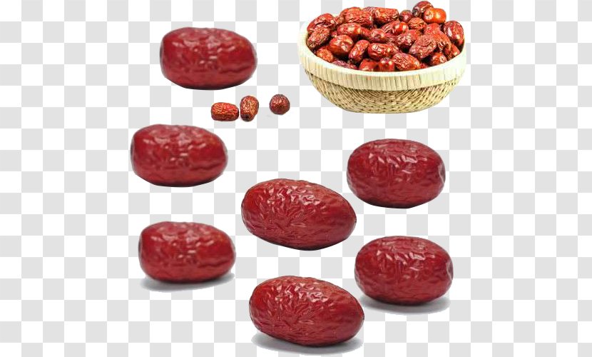 Jujube Eating Chinese Food Therapy - A Harvest Of Red Dates Transparent PNG