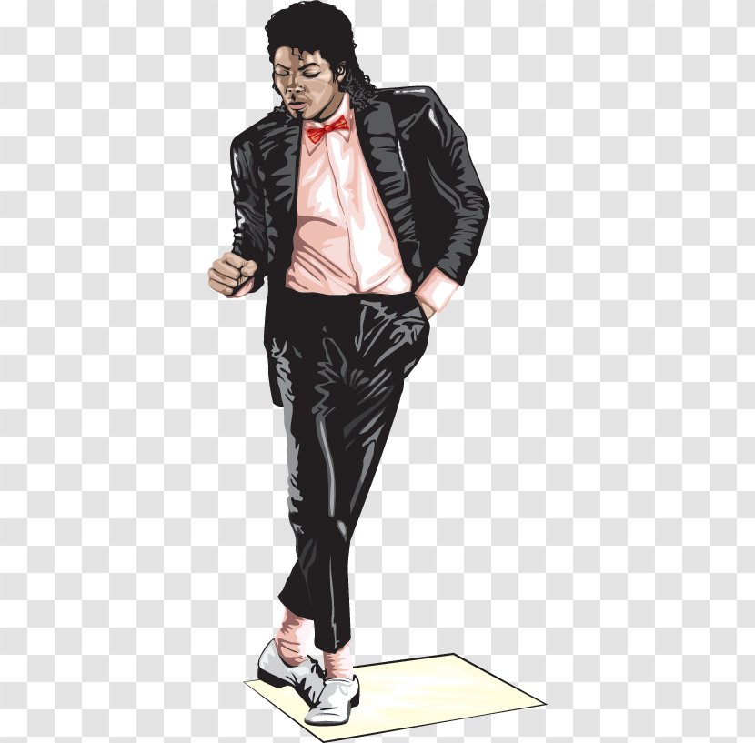 Michael Jackson Moonwalk Free - Cartoon Transparent PNG