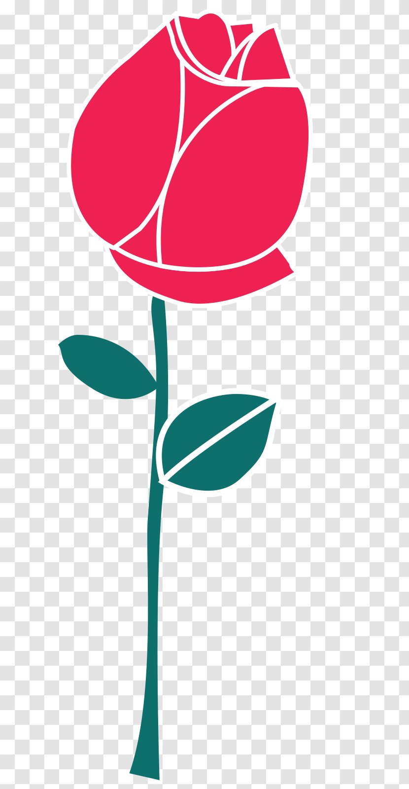 Beach Rose Flower Petal - Romance - Red Romantic Transparent PNG