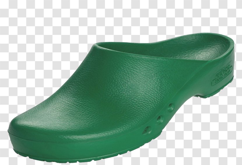 Clog Slipper Shoe Green Footwear - Birkenstock - Operating Room Transparent PNG