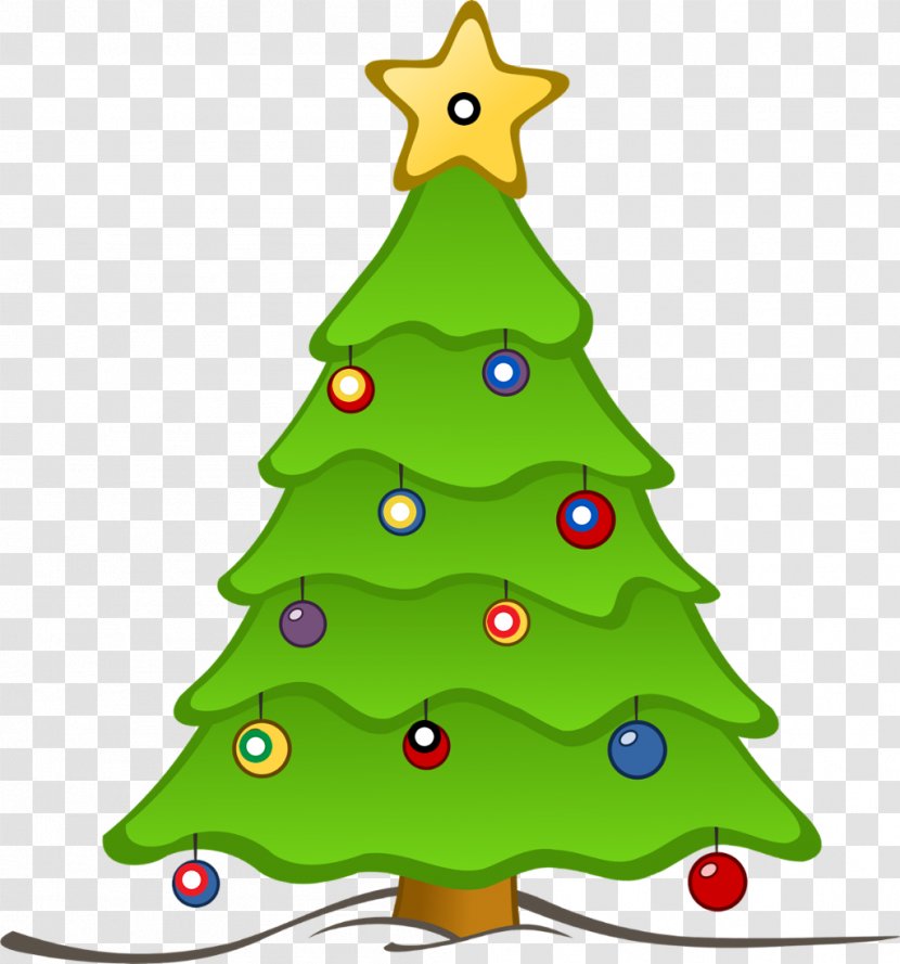 Christmas Tree Cranbrook Education Campus Santa Claus Clip Art - Fir - Golden Neon Transparent PNG