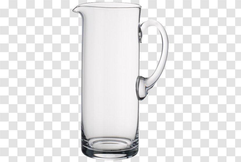 Pitcher Jug Glass Wine Carafe - Bottle Transparent PNG