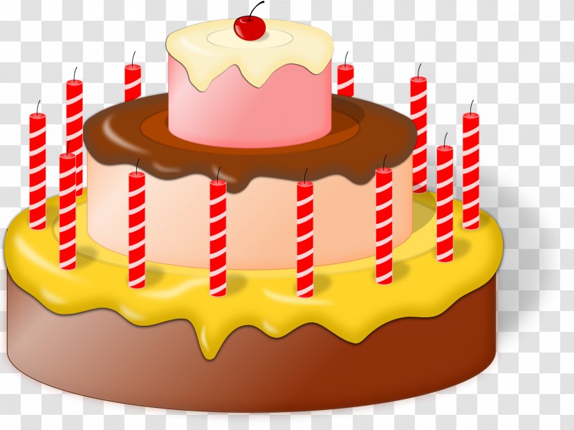 Birthday Cake Cupcake Chocolate Clip Art - Toppings Transparent PNG