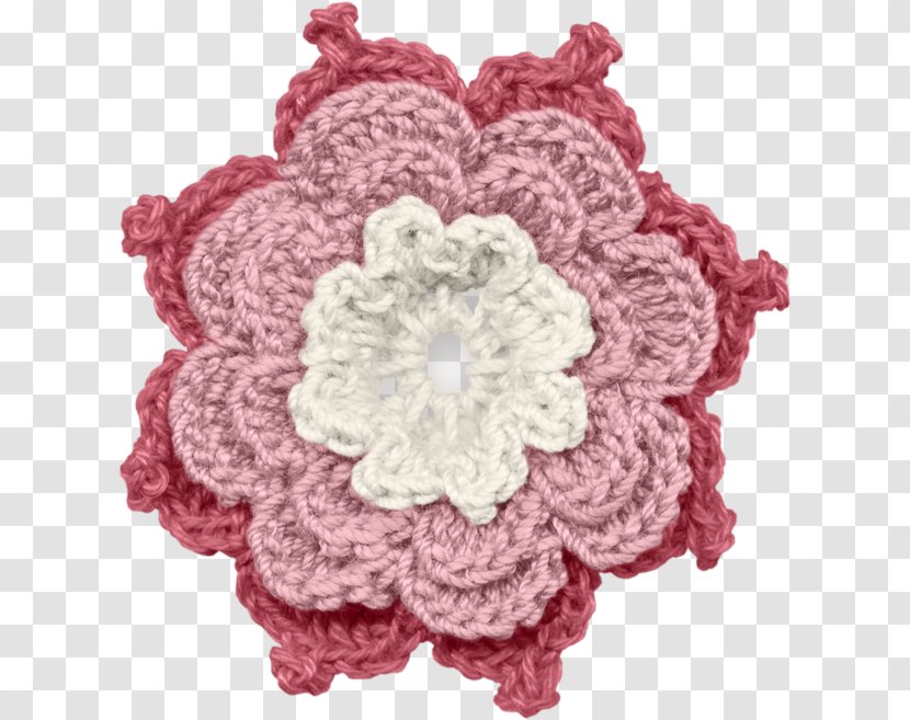 Crochet Wool Doily Textile - Dlf Transparent PNG