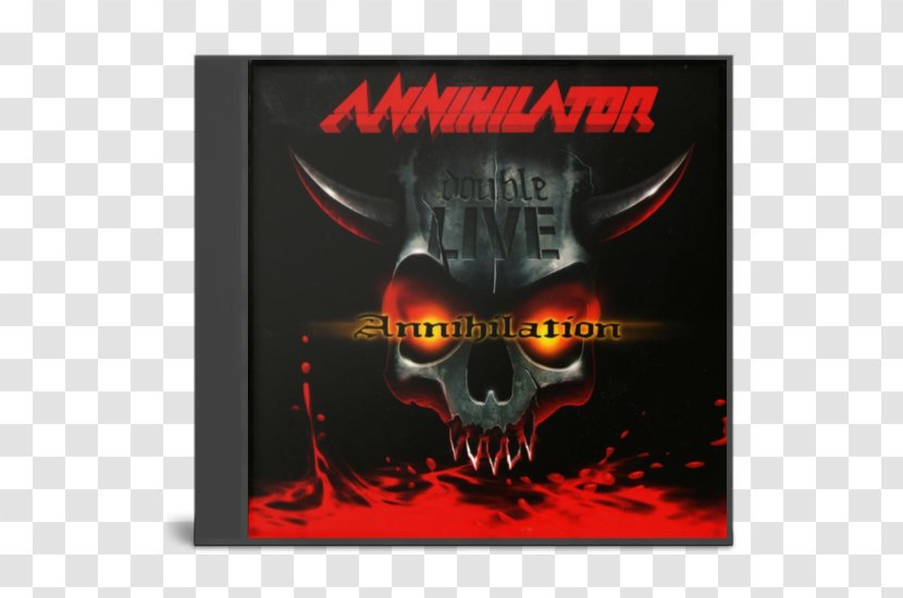 Annihilator Double Live Annihilation Album Thrash Metal Heavy - Heart - Eleven Carnival Transparent PNG