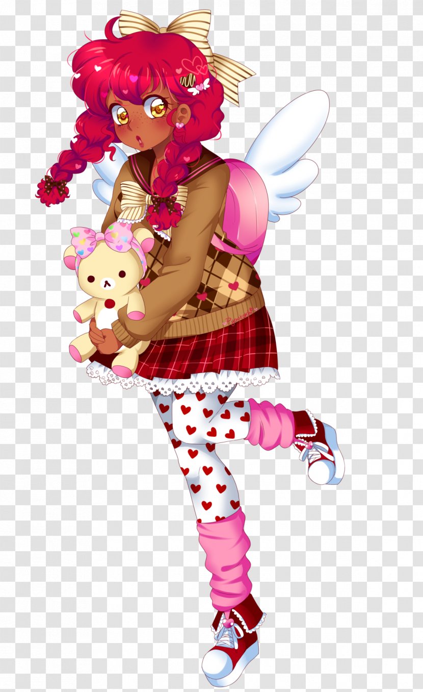 Pink M Clown Costume Cartoon - Rtv - Design Transparent PNG