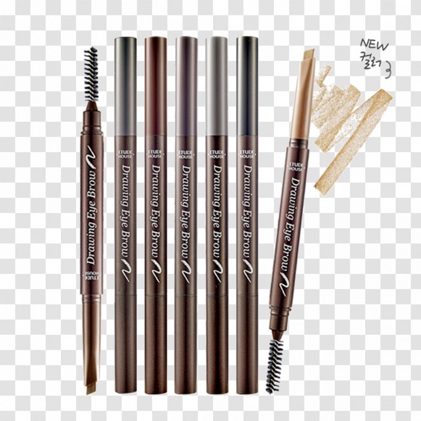 Eyebrow Etude House Drawing Color Clarins Minute Instant Light Natural Lip Perfector - Office Supplies - Striped Semi-permanent Stickers Transparent PNG