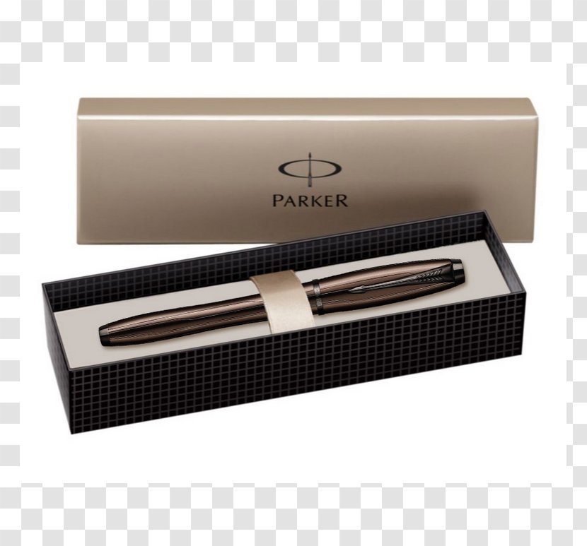 I.M. Premium Fountain Pen Ballpoint Parker Company IM - Brushed Metal Transparent PNG