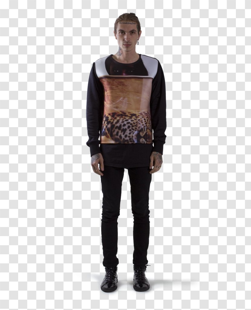 T-shirt Shoulder Cheetah Fashion Sleeve - T Shirt Transparent PNG