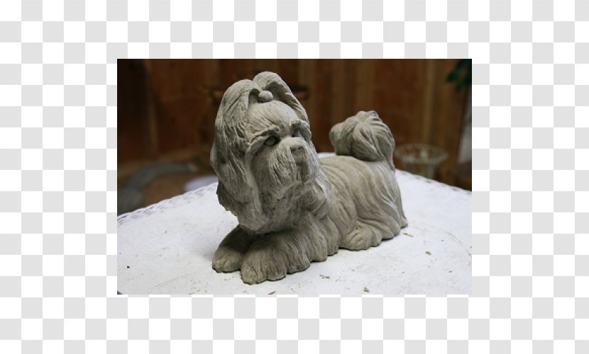 Shih Tzu Lhasa Apso Companion Dog Breed - Stone Carving - Maltese Transparent PNG