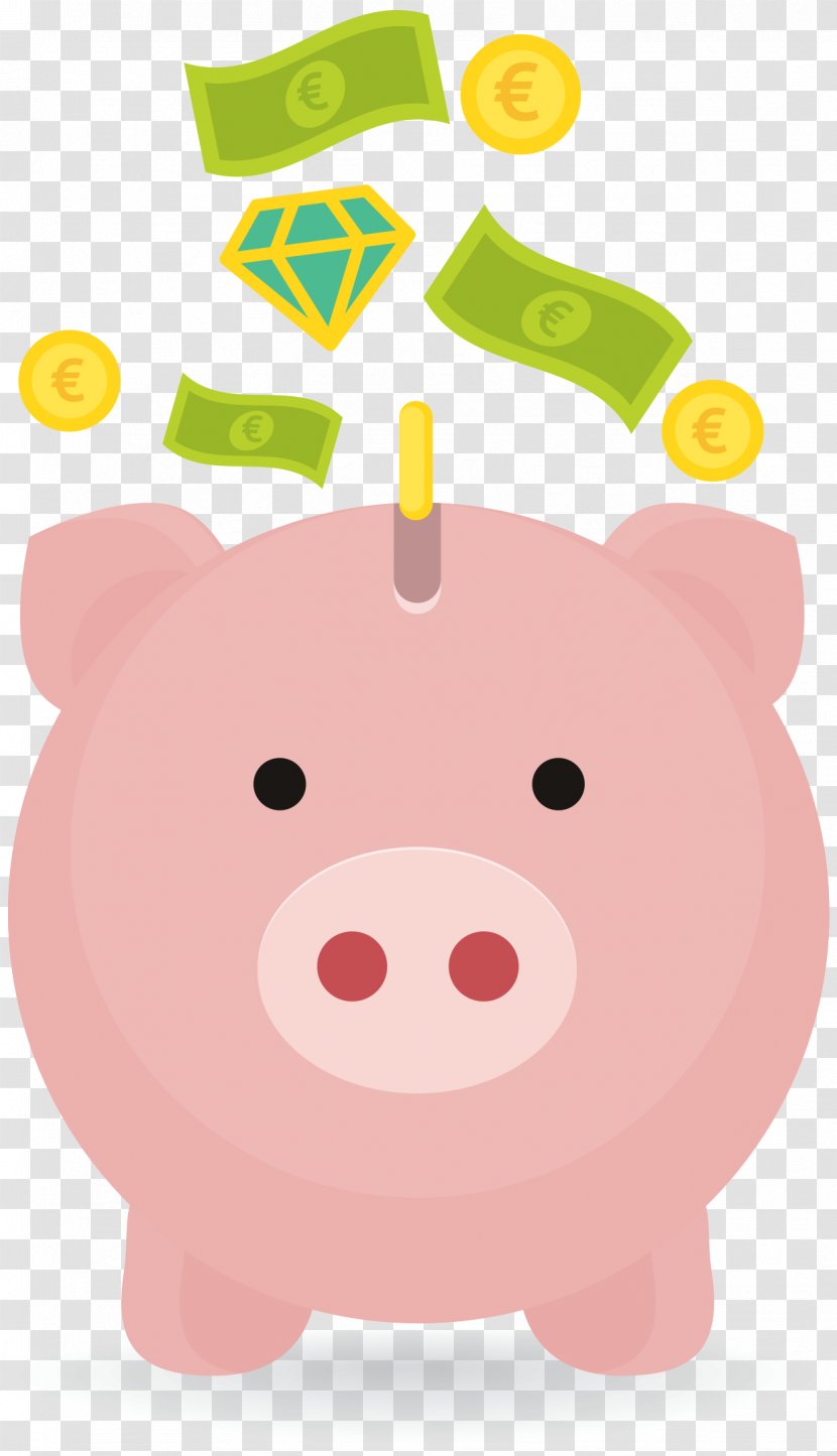 Saving Finance Investment Money Interest - Pink - Nose Transparent PNG