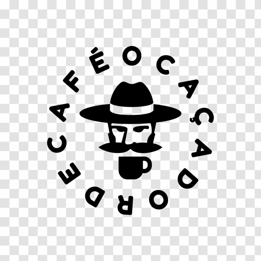 Coffee Logo Fazenda Drink O Caçador De Café - Black - Grip Transparent PNG