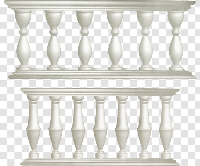 Baluster Fence Deck Railing - Shelf - Hand Painted Stone Transparent PNG