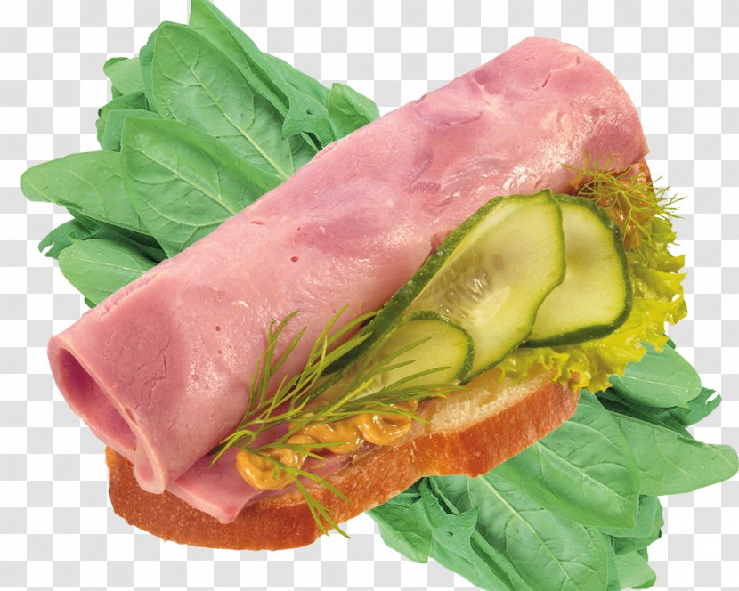 Butterbrot Hamburger Bacon Fast Food - Sausage - Sandwich Material Transparent PNG
