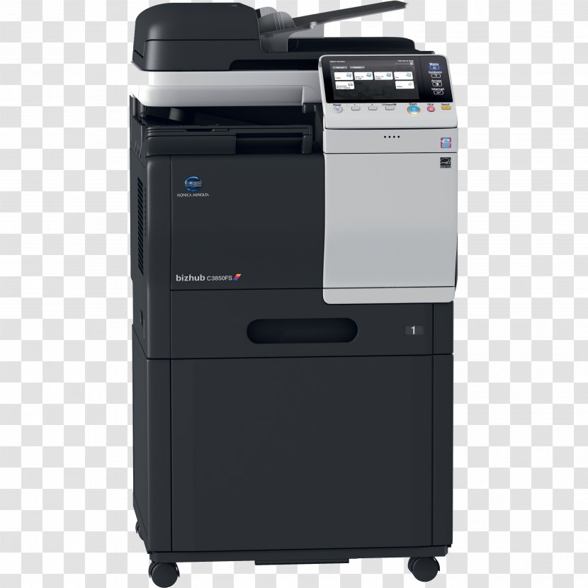 Multi-function Printer Konica Minolta Photocopier Image Scanner - Inkjet Printing Transparent PNG