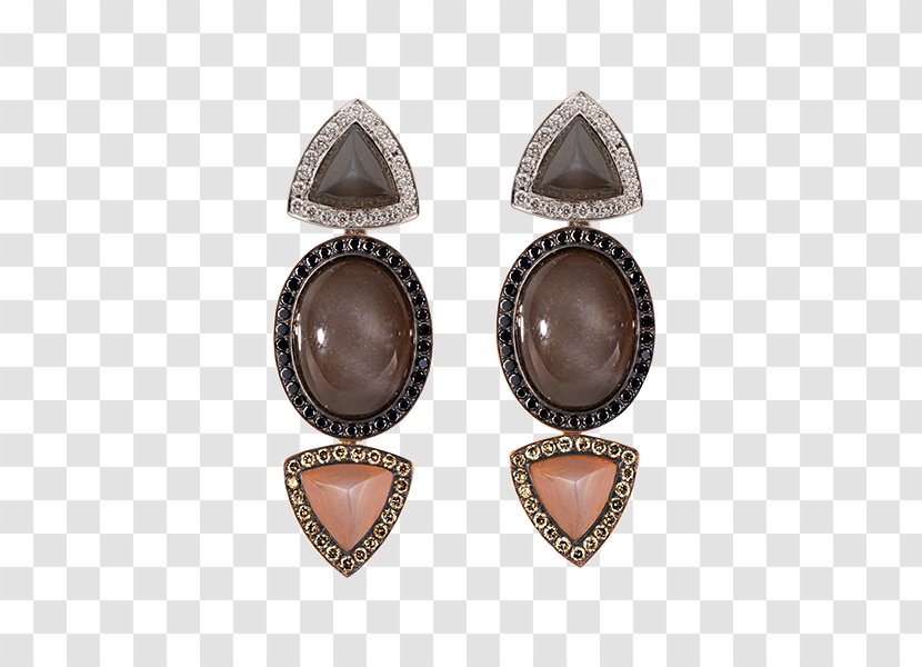 Earring Bhaktapur Jewellery Brown Gemstone - Potala Palace Transparent PNG