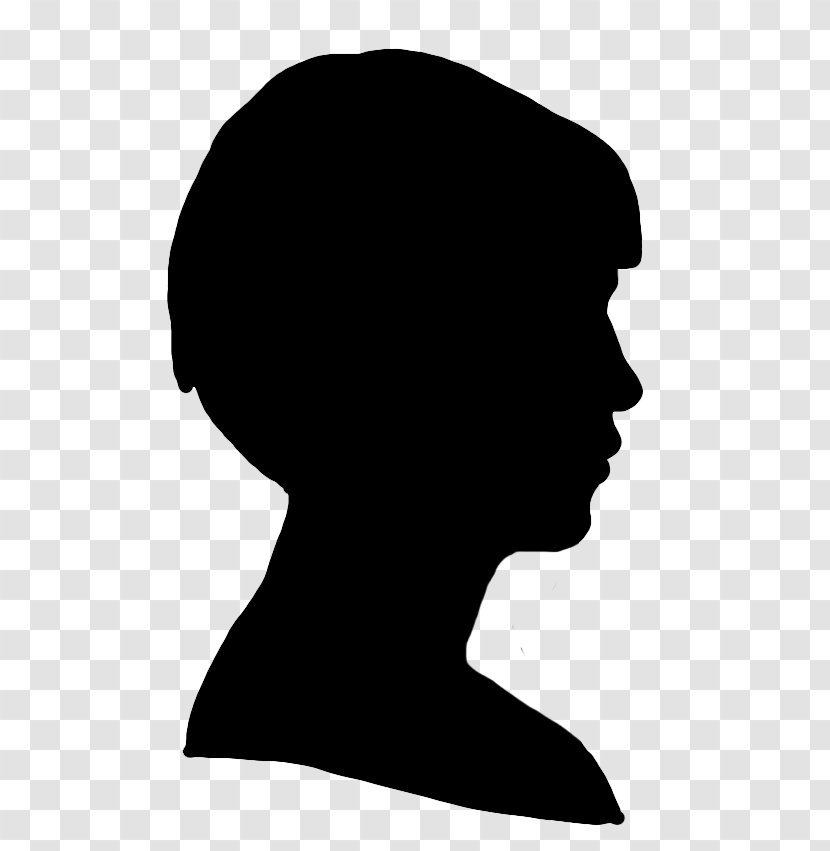 Silhouette Woman Clip Art - Forehead Transparent PNG